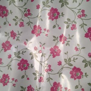 Pink Flower Effect Self Adhesive Wallpaper 45Cm X 5M