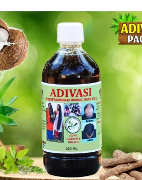 Adivasi Vishvambhari Herbal Hair Oil 250Ml