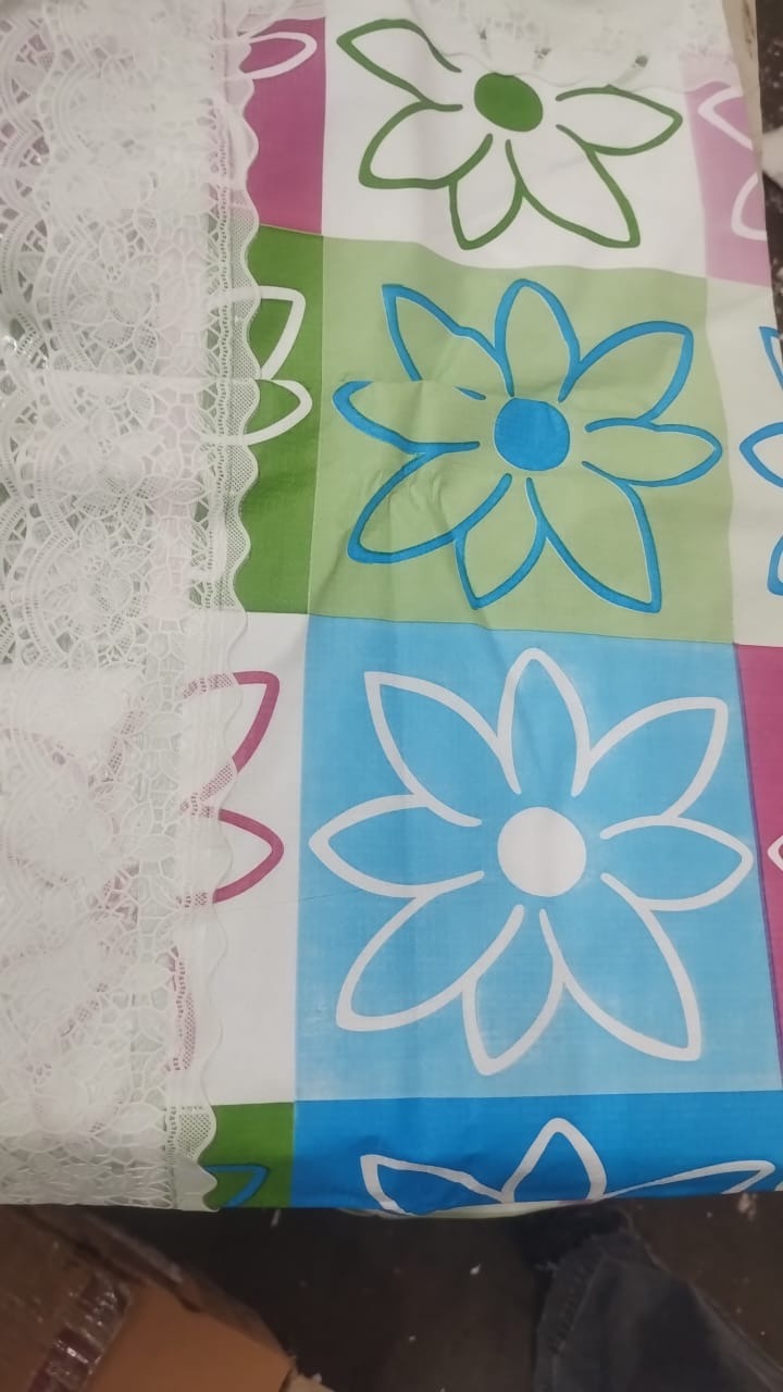 Solid 6 Seater Table Cover Multicolour