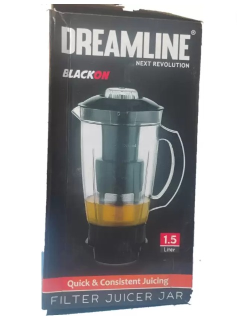 Dreamline Next Revolution Black On 1 Point 5 Ltr Filter Juicer Jar
