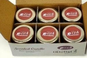 Pearl Odorous Candle Set Of 6