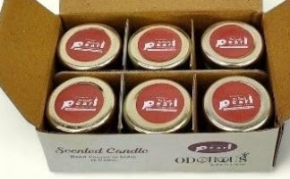 Pearl Odorous Candle Set Of 6