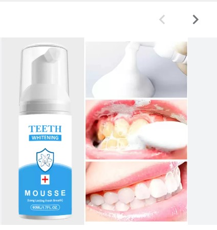 Teeth Whitening Mousse Foam For Gums 60Ml