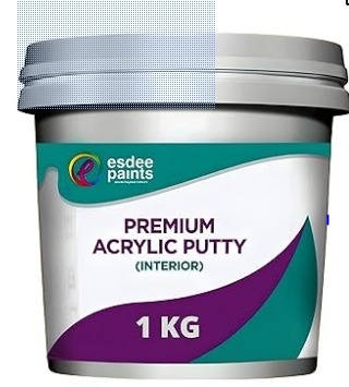 Esdee Paints Interior Putty Acrylic 1 Kg