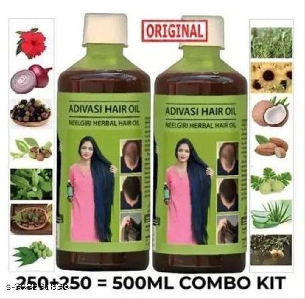 Adivasi Nilgiri Herbal Hair Oil 100Ml Pack Of 2
