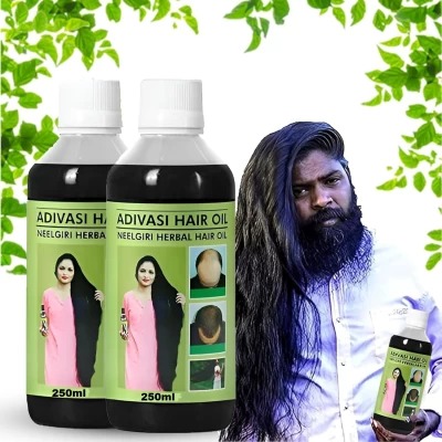 Adivasi Neelambari Herbal Hair Oil Pure Adivasi Hair Growth And Hair Fall Control Oil 100Ml