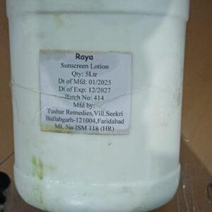 Raya Sunscreen Lotion 5 L