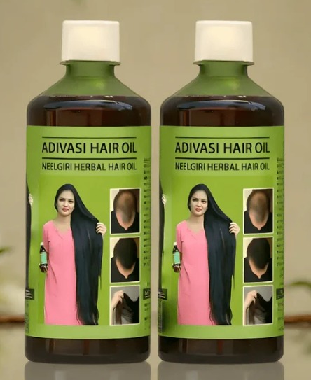 Adivasi Herbal Neelambari Hair Oil 125Ml Pack Of 2