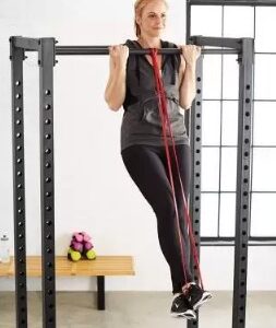 Stretch Power Bands Latex Workout Exercise Loop Band For Assisted Pull Up Resistance Tube Red