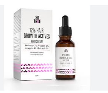 So True Hair Growth Serum With Redensyl Procapil Anagain And Baicapil 30 Ml