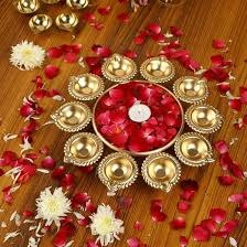 Golden Color Urli Diya