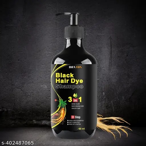 Daxton Black Hair Dye Shampoo 200Ml