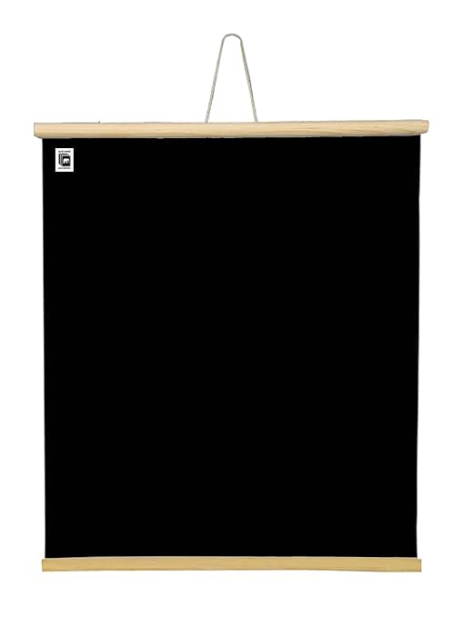 Roll Up Wooden Black Board For Teaching