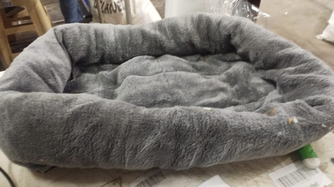 Dog Puppy Bed Grey Colour