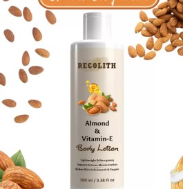 Regolith Almond Vitamin E Refreshing Body Lotion 100Ml
