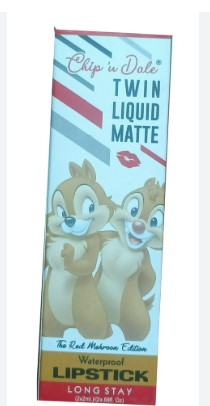 Twin Liquid Matte Waterproof Lipstick Long Stay Pink And Gajri Colour 2 X 2Ml
