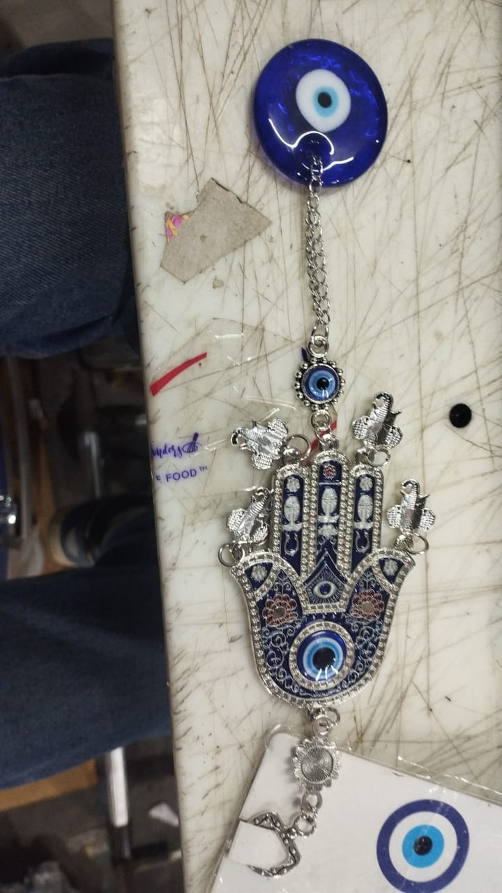 Karigari Turkish Evil Eye Wall Hanging Showpiece