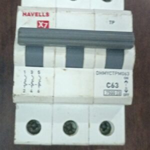 Havells X7 Mcb Tp 6A C63