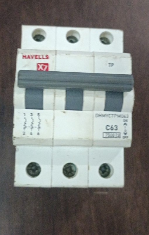 Havells X7 Mcb Tp 6A C63