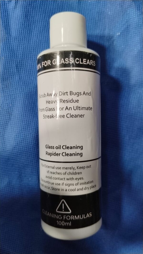 Glass Oil Rapider Cleaning Liquid 100Ml