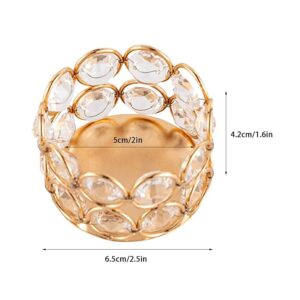 Crystal Tealight Candle Holders