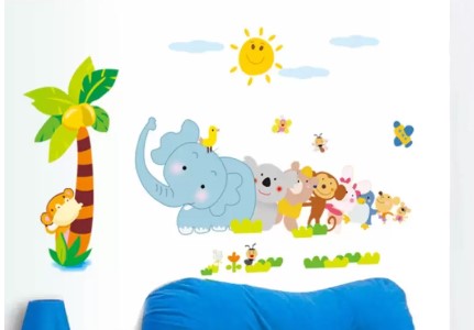Children Room Multicolor Wallpaper Size 45Cm X 45Cm