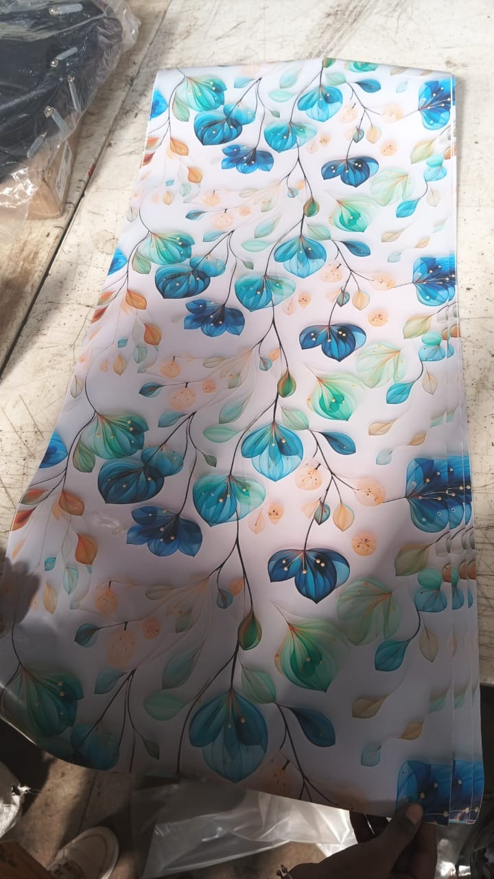 Multi Colour Wallpaper Sticker 1 Meter X 17 Inch 3Pcs