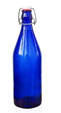 Glass Water Bottle Airtight 1000 Ml