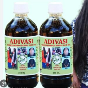 Adivasi Vishvambhari Herbal Hair Oil 250Ml Pack Of 2