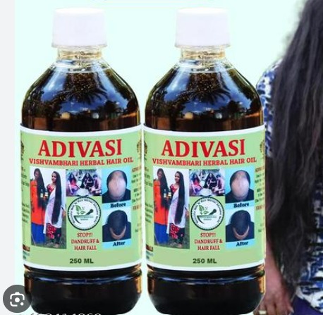 Adivasi Vishvambhari Herbal Hair Oil 250Ml Pack Of 2