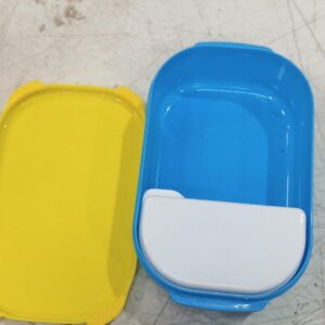 Blue And Yellow Color Lunch Box For Kids