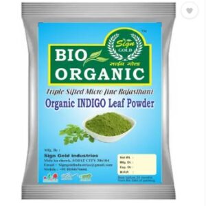 Sign Gold Indigo Leaf Powder For Hair Face 100G Pack Of 3