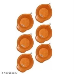 Led Water Diya Sensor Temple Office Home Diwali Decoration Pack Of 6