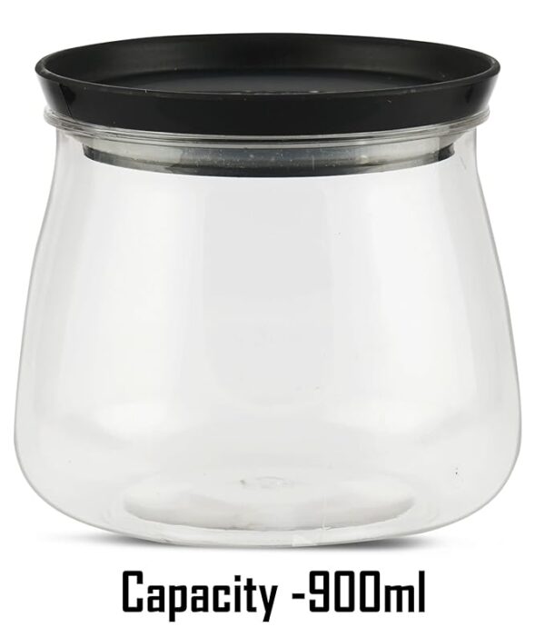 Plastic Twirl Jar Airtight Kitchen Storage Container