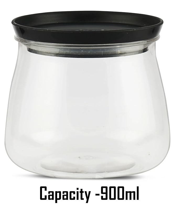 Plastic Twirl Jar Airtight Kitchen Storage Container