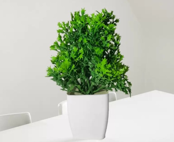 Artificial Plant With Pot Green
