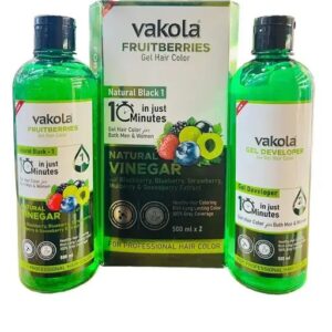 Vakola Fruit Vinegar Hair Gel Color 125Ml Pack Of 2