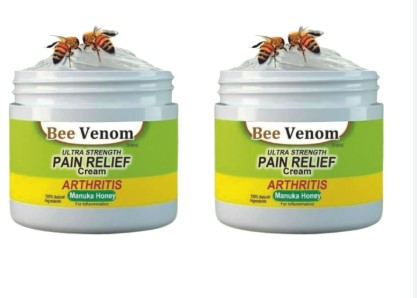 Bee Venom Pain Relief Cream 50Gm Pack Of 2