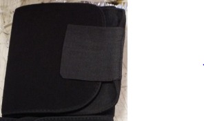 Sweat Resistant Belt For Athletes Black Colour