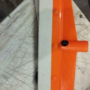 Plastic Wiper For FloorBathroom Without Handle Blade Orange Colour