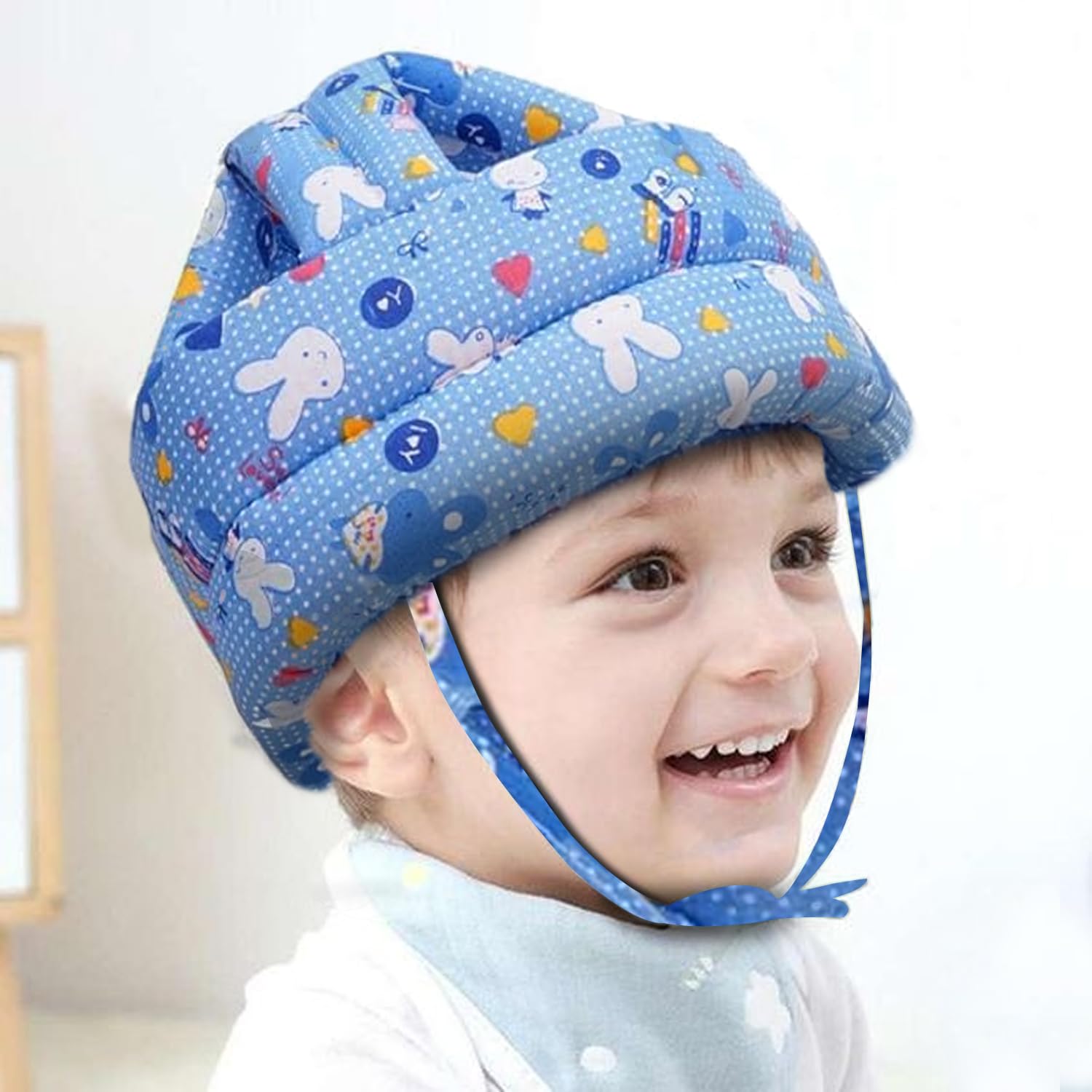 Baby Safety Helmet Color Blue