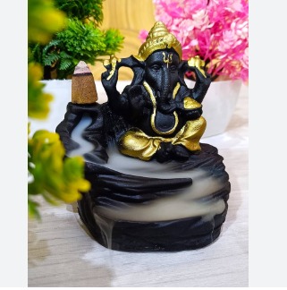 Smoke Ganesh Water Fountain Backflow Incense Burner Cone In Incense Sticks For Home