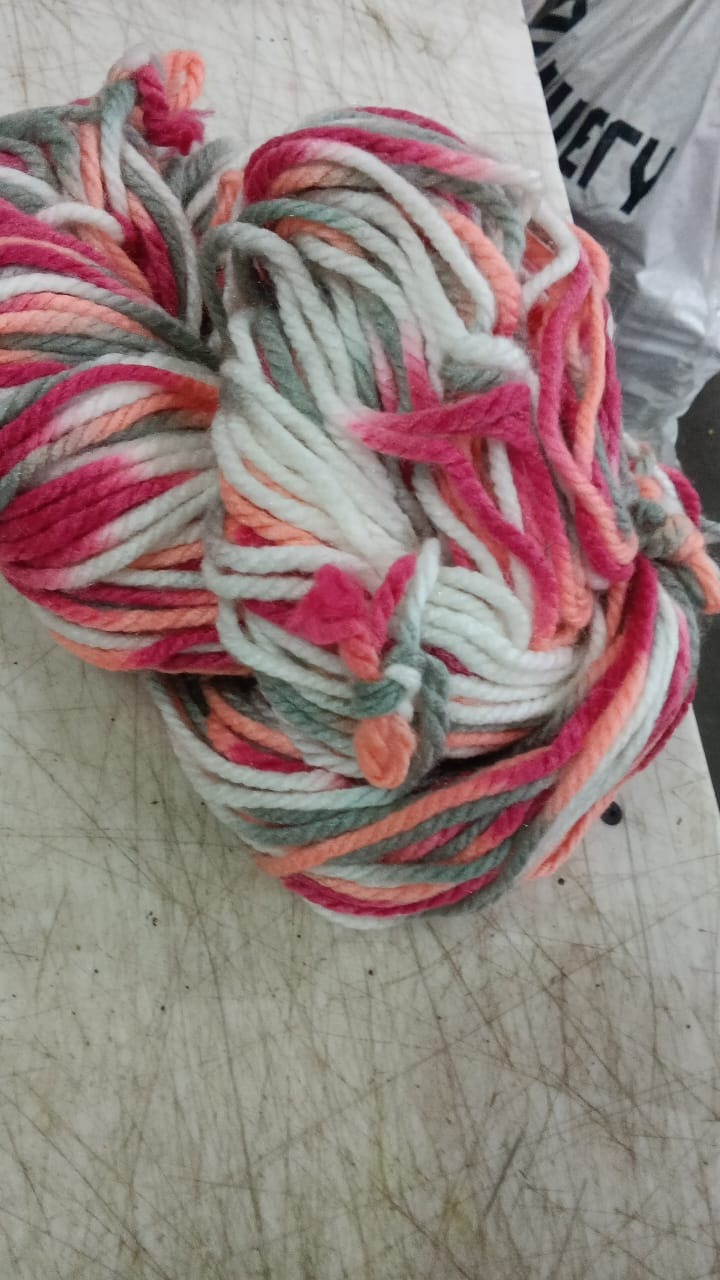 Soft Multicolor Hand Knitting Yarn 200G
