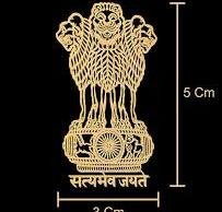 Satyamev Jayate Symbol Sticker For Mobile And Laptops Multiperpus Pack Of 4
