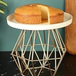 Decorative Metal Cake Stand Dessert Cupcake Pastry Display Plate
