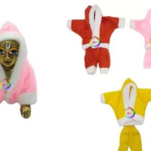 Multicolour Kanha Ji Winter Dress Size 4 Pack Of 4