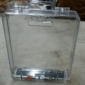 Plastic White Eas Security Alarm Safer Box