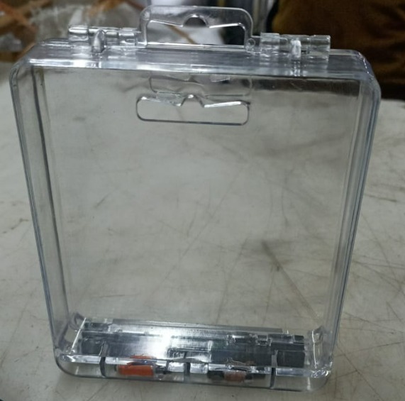 Plastic White Eas Security Alarm Safer Box