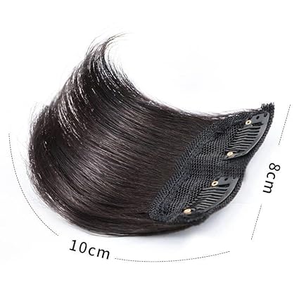 Benefit Silky Straight Human Hair Double Weft One Piece Wiglets Hair