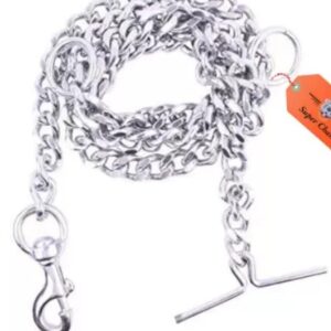Super Chain Dog Steel Chain Leash Heavy Duty Dog Chain With Heavy Hook